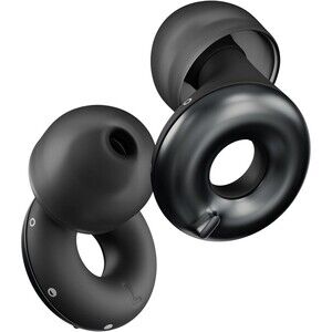 Loop Switch 2 Adjustable Ear Plugs Black 3 Noise Relief Modes 20-26 dB (SNR)